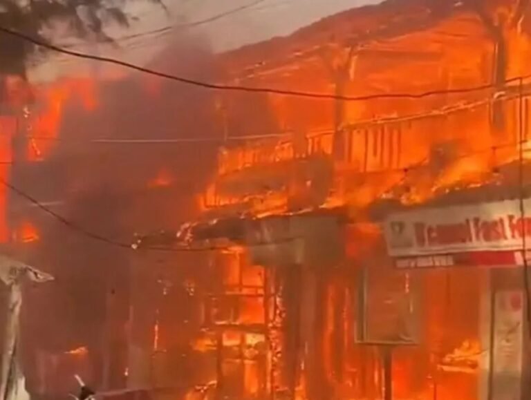 fire on Gili Trawangan March 2026