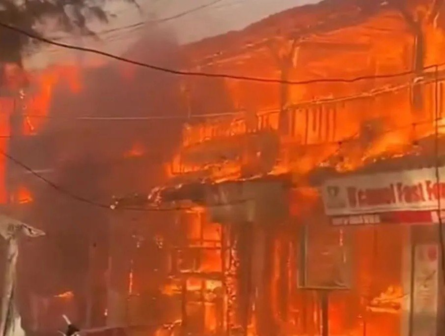 fire on Gili Trawangan March 2026