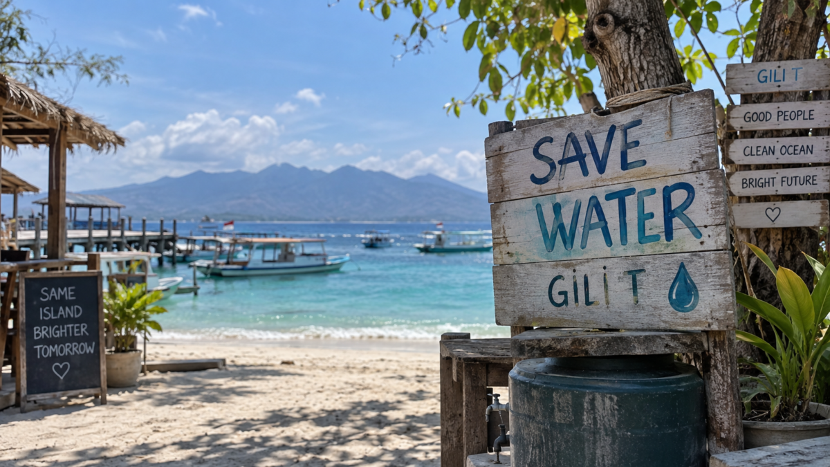 Gili Trawangan water shortage in September 2026